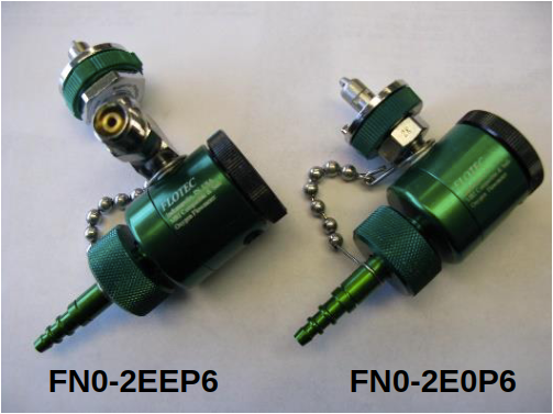 Hospital equipment Green Flowmeters