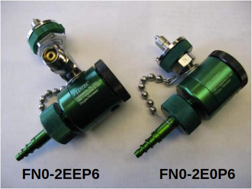 Hospital Equipment - Green Flowmeter