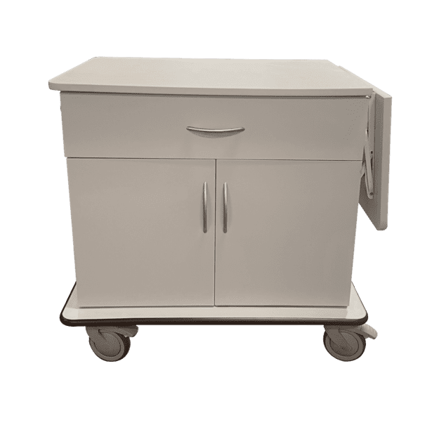 Delivery-Cart_9203-C-A_Wood-with-Anti-Microbial-Finish