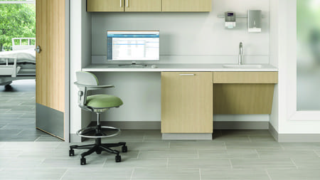 Work Stations in hospital