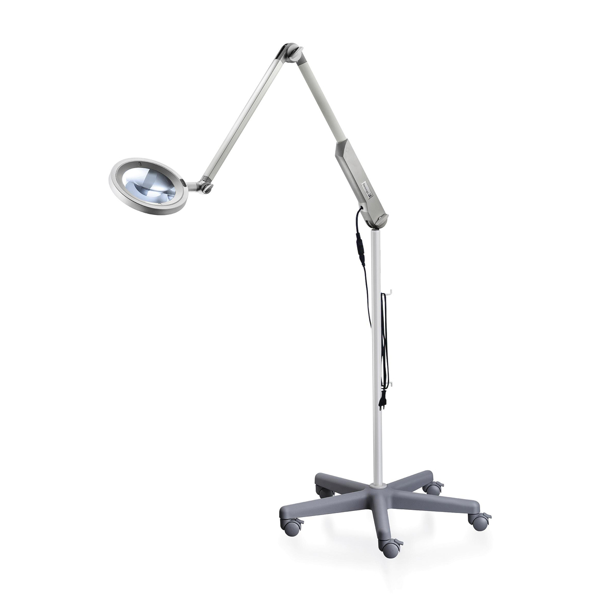 Hospital equipment led magnifier woods – floor stand shipped separately.