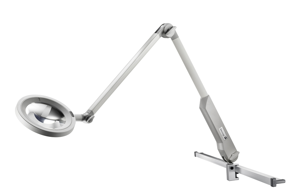 Hospital equipment opticlux led magnifier woods – rail mount rail sold separately.