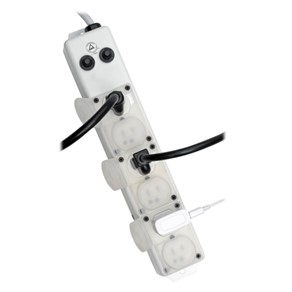 nmp_6 outlet medical grade power strip_ivstand-ps