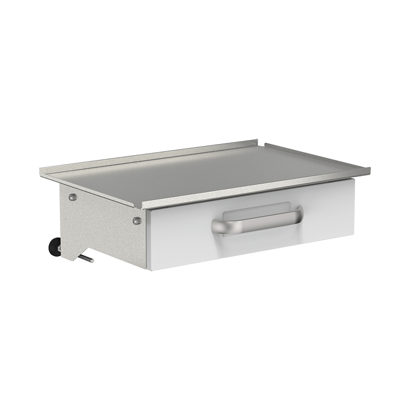 Shelf With Drawer for Hospital Equipment