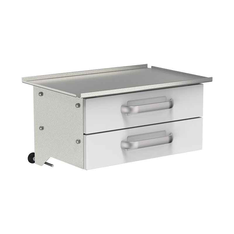 Shelf with 2 drawers for Hospital Equipment