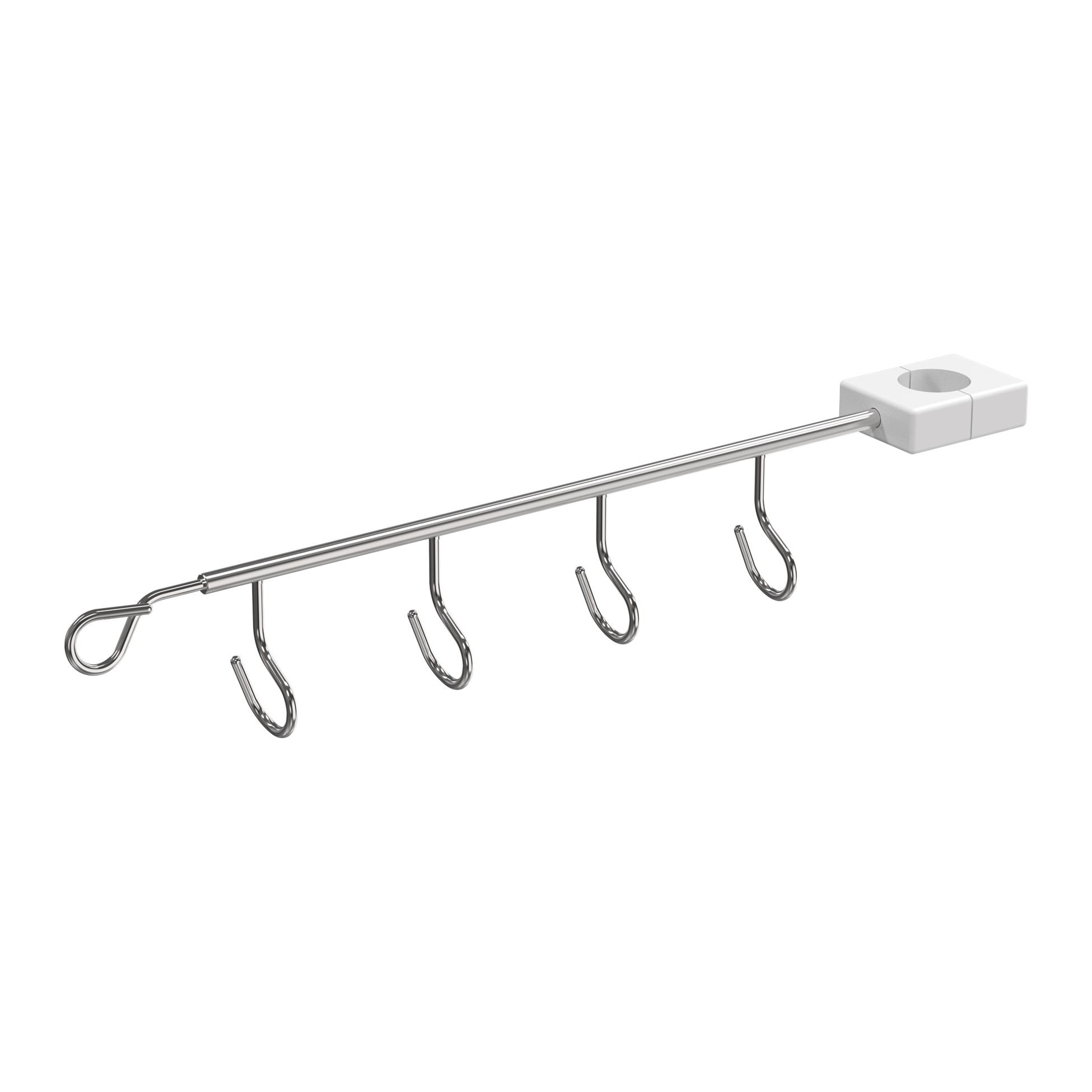 pm_infusion hanger, 4-hooks with lateral hook_Z2N3040A